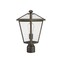Z-Lite Talbot 1 Light Outdoor Post Mount Fixture, Oil Rubbed Bronze And Seedy 579PHMR-ORB - alternate 4